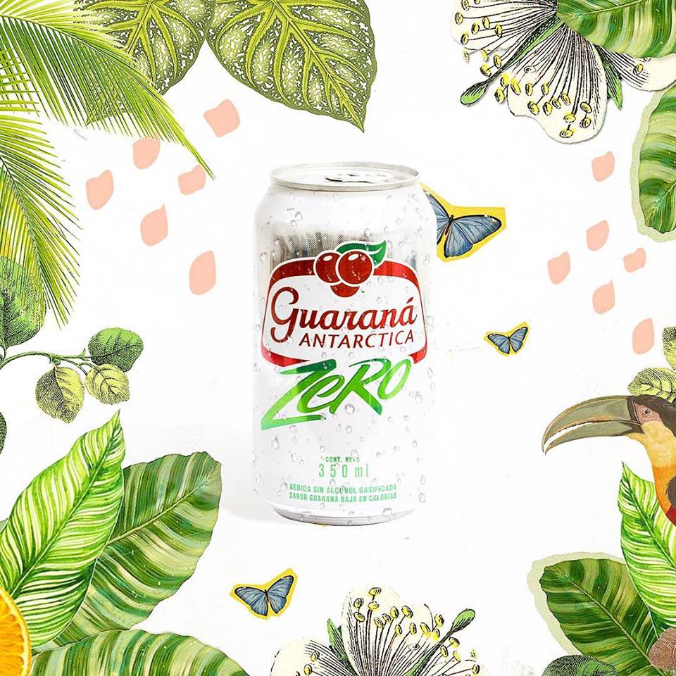 Guaraná Antarctica Zero Lata 350ml